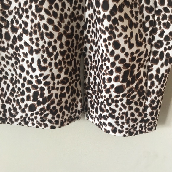Shein Leopard Print Bodycon Skirt - Picture 2 of 2